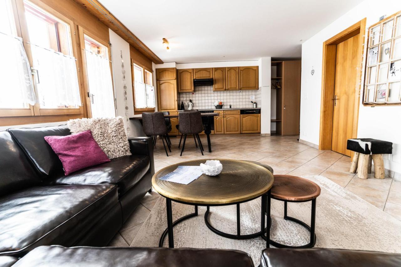 Haus Lotus, Riederalp Moosfluhbahn Apartamento Exterior foto