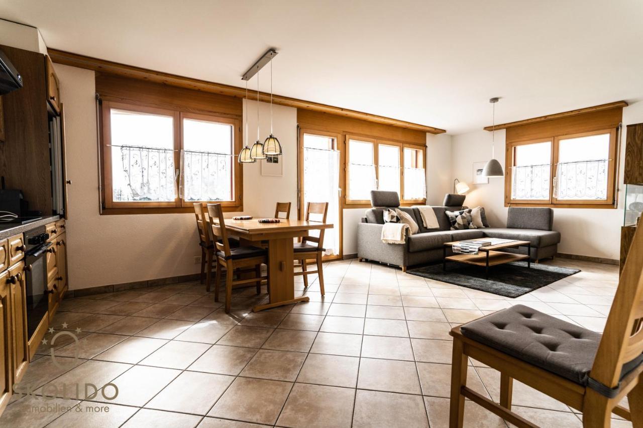 Haus Lotus, Riederalp Moosfluhbahn Apartamento Exterior foto